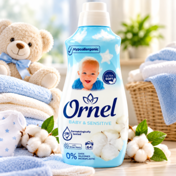 Ornel Baby & Sensitive Weichspüler – 1,6 L
